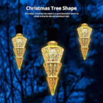 3D Firework Led Decorative Light Bulb Christmas Tree Shape - Image 4