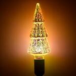 3D Firework Led Decorative Light Bulb Christmas Tree Shape - Image 3