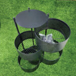 5 Layer Round Shape Kitchen Rack - Image 5