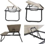 Foldable Double Head Laptop Table - Image 3