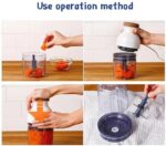 OSAKA Japan Electric Food Chopper - Image 5